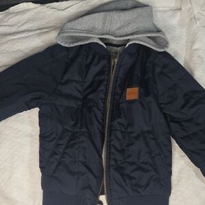 London Fog Navy and Gray Jacket